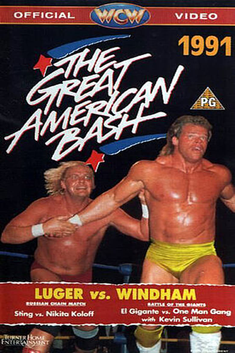 Poster of WCW The Great American Bash 1991