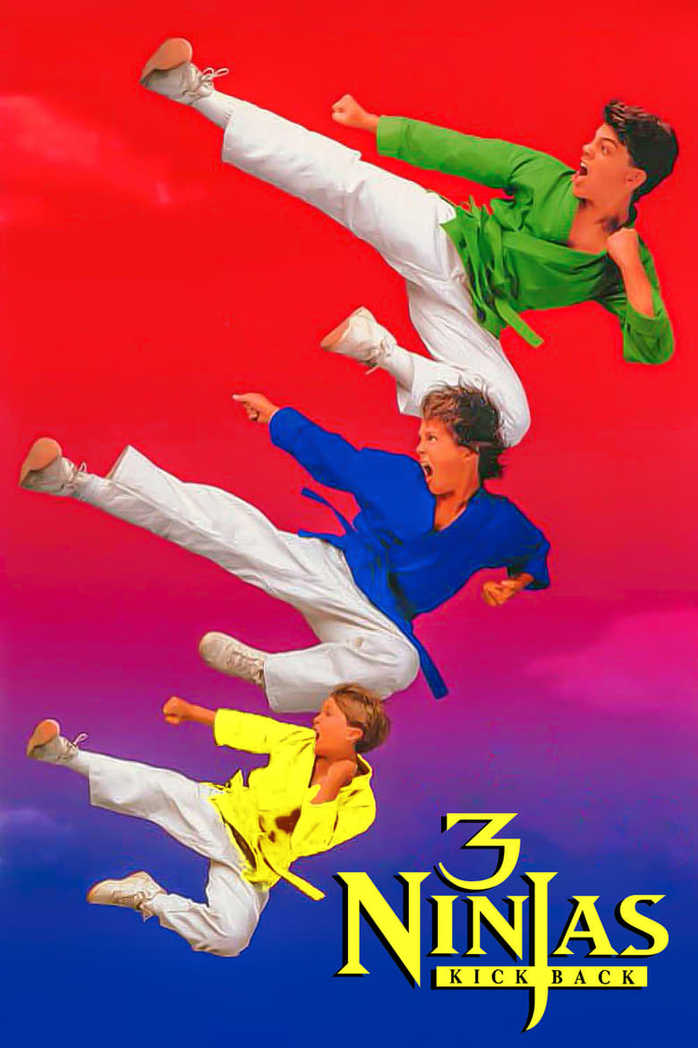 Poster of 3 Ninjas Kick Back