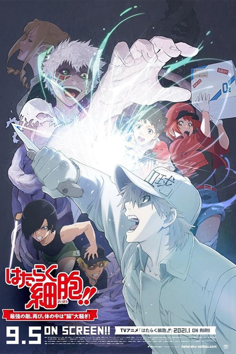 Poster of Cells at Work!! The Return of the Strongest Enemy: A Huge Uproar in the Body’s Bowels!