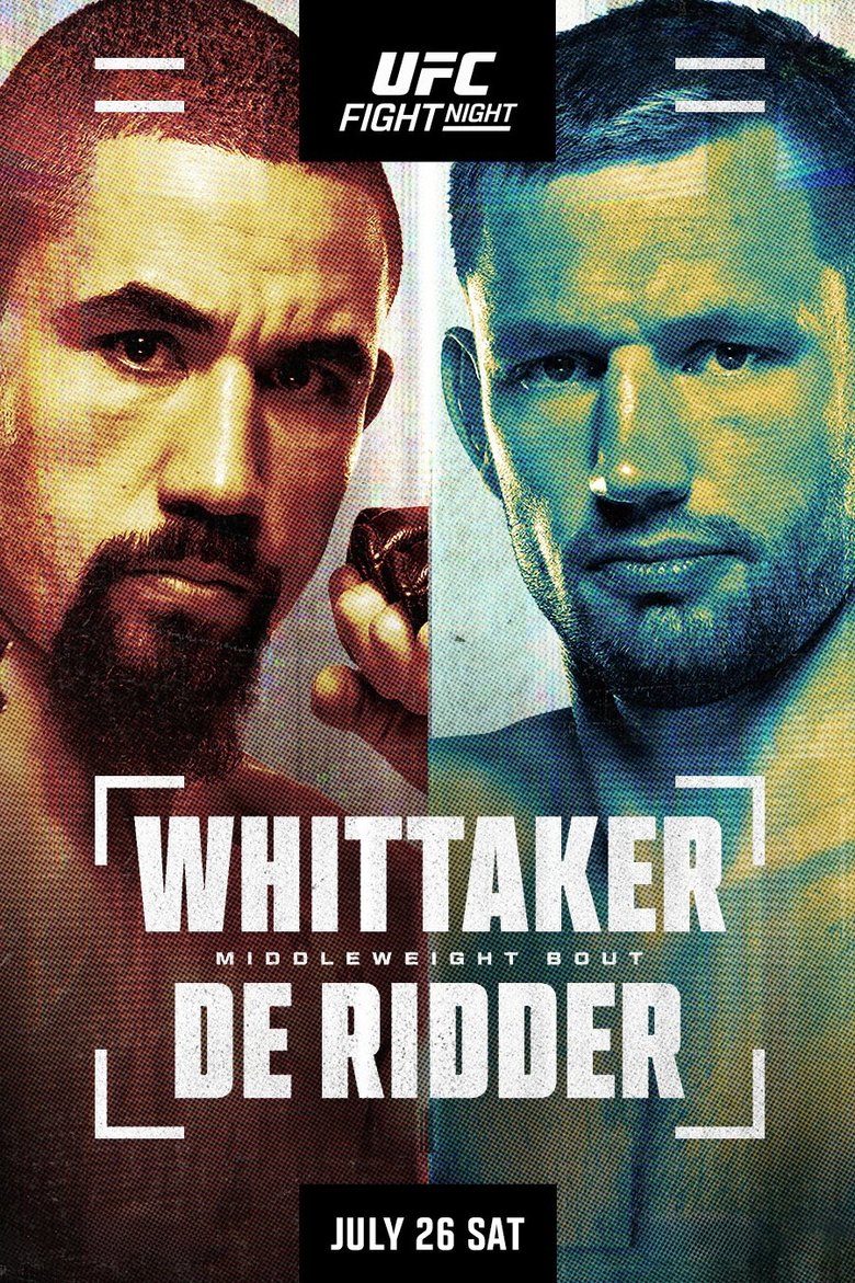 Poster of UFC on ABC 9: Whittaker vs. de Ridder