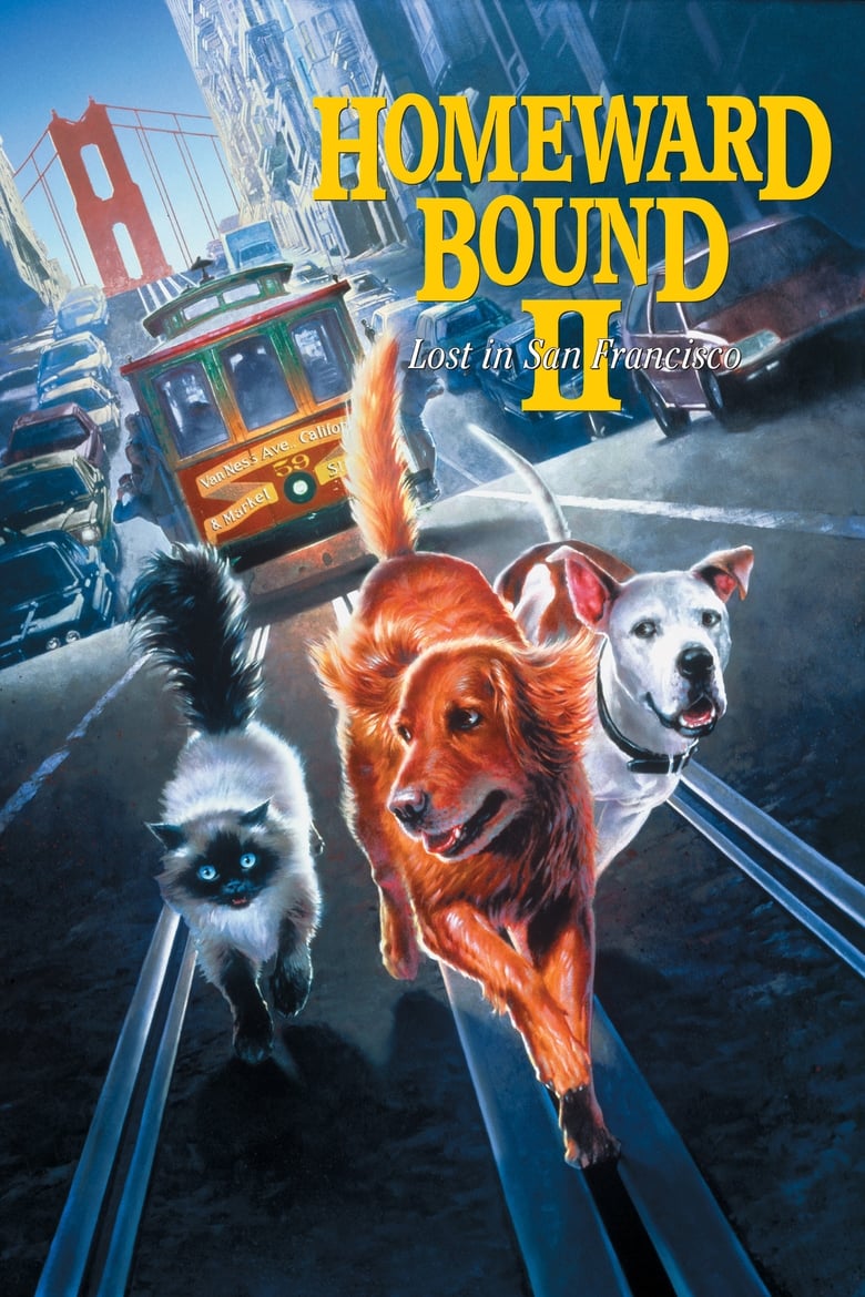 Poster of Homeward Bound II: Lost in San Francisco