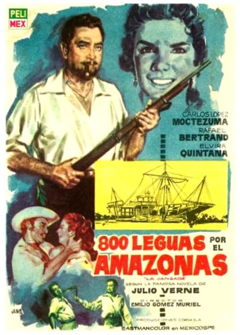 Poster of 800 Leagues Over the Amazon