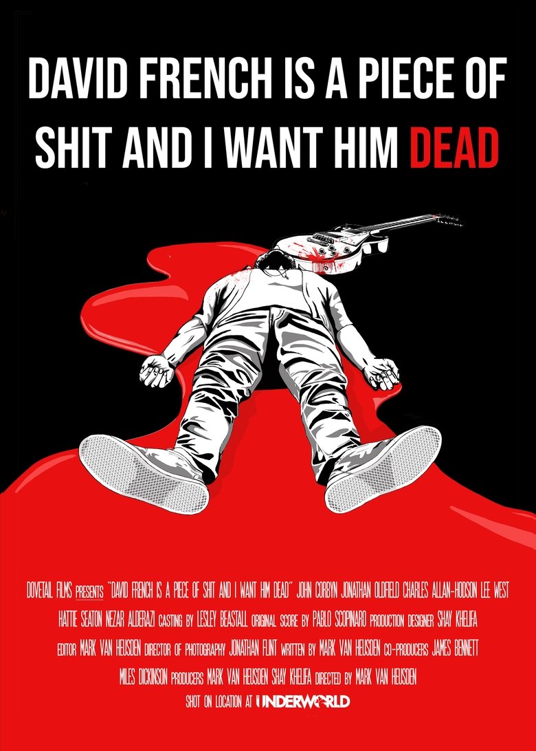 Poster of David French Is a Piece of Shit and I Want Him Dead