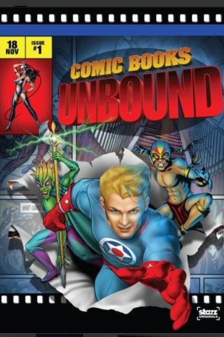 Poster of Starz Inside: Comic Books Unbound