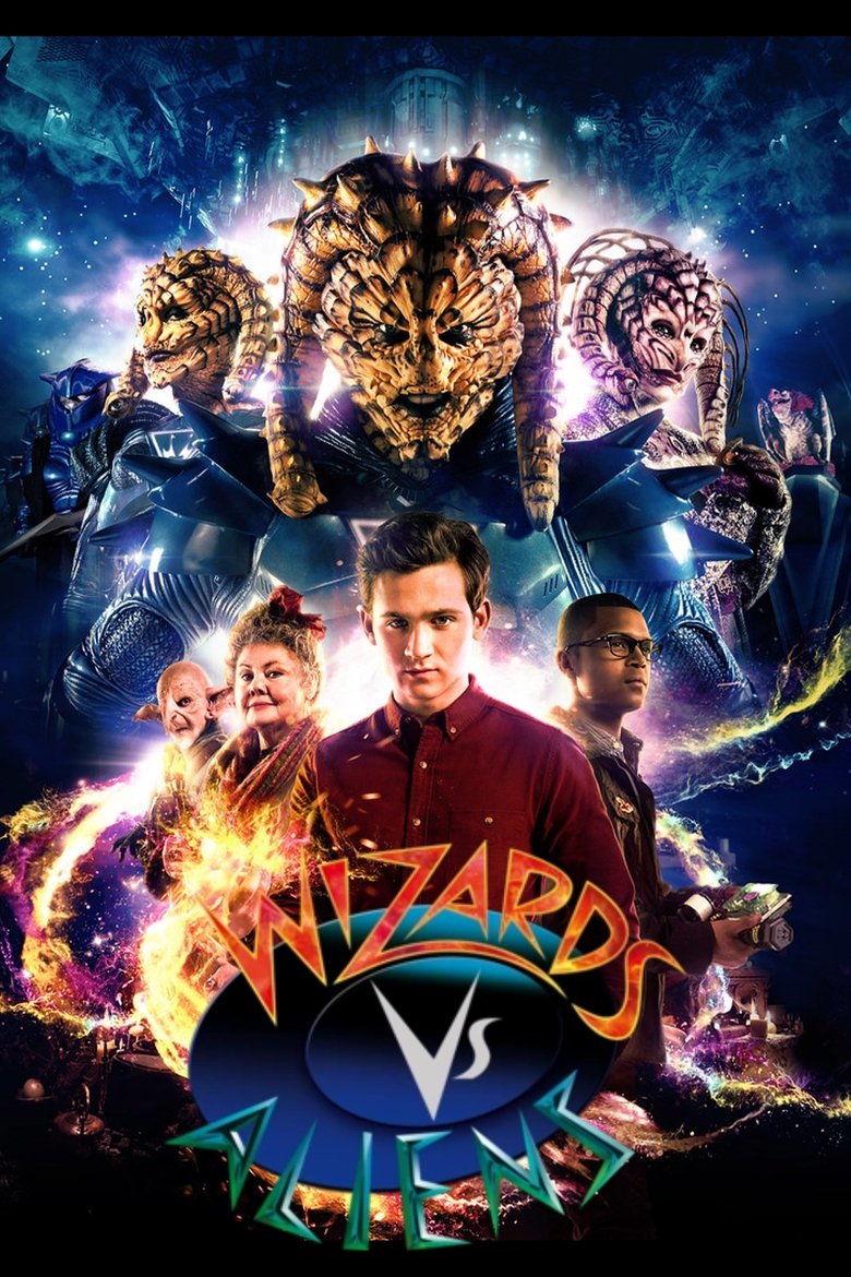 Poster of Wizards vs Aliens