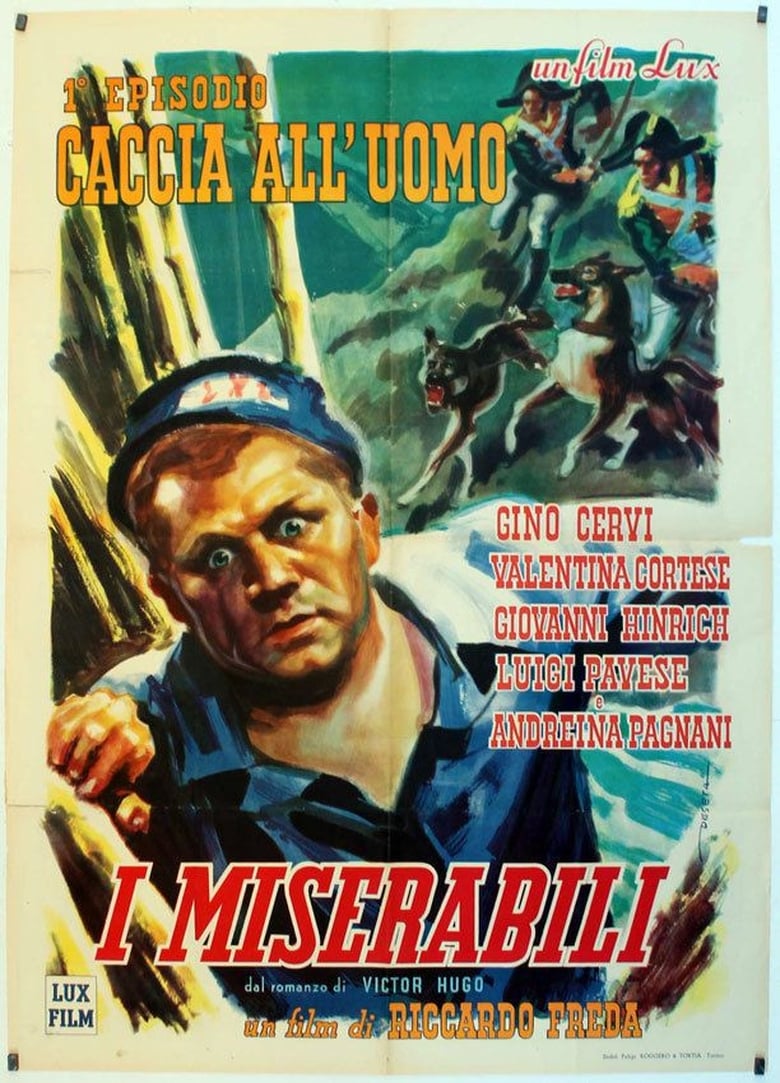 Poster of Les Misérables - Manhunt