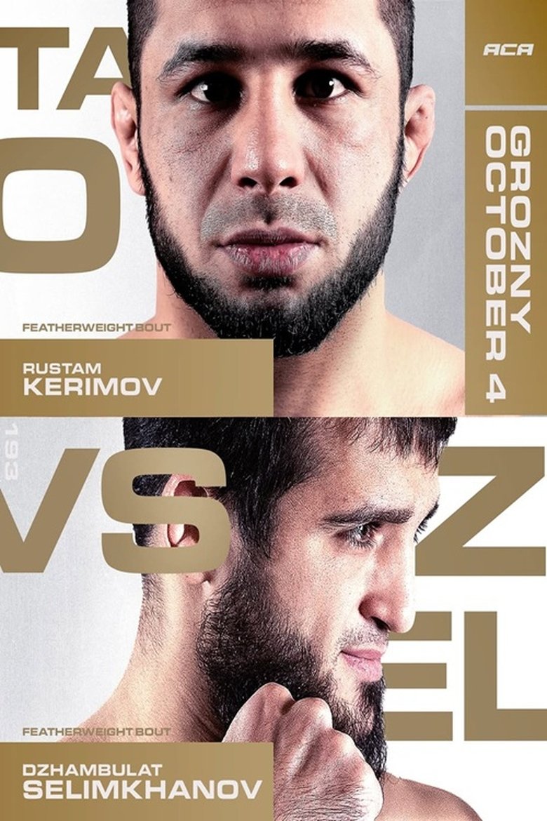 Poster of ACA 193: Kerimov vs. Selimkhanov