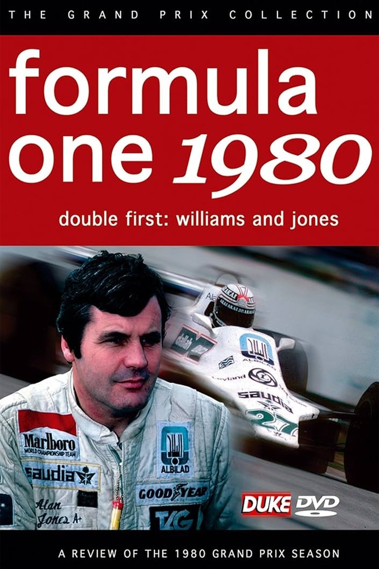 Poster of Double First - Williams & Jones: Formula One 1980 - A Review Of The 1980 Grand Prix Season