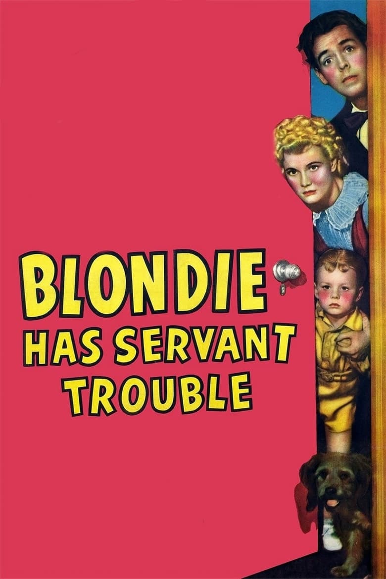 Poster of Blondie Has Servant Trouble