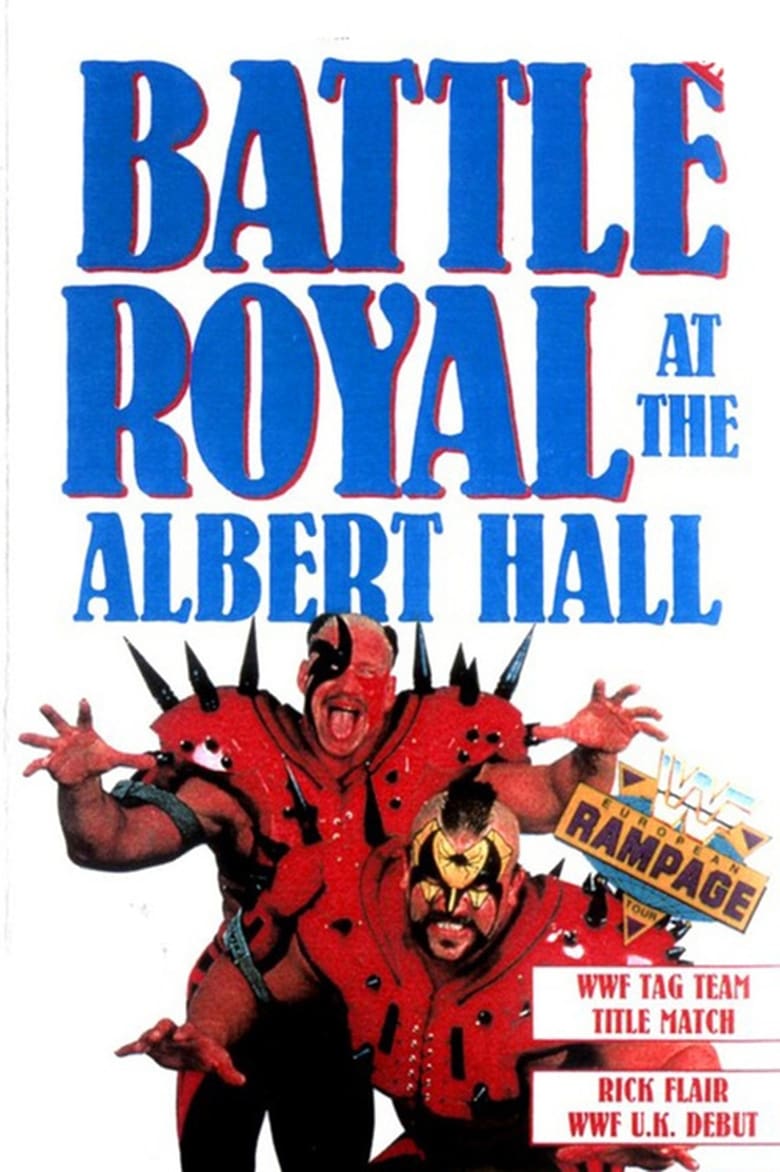 Poster of WWE Battle Royal at the Albert Hall