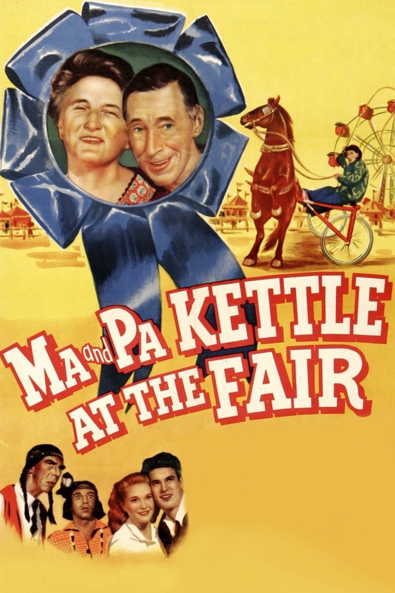 Poster of Ma and Pa Kettle at the Fair