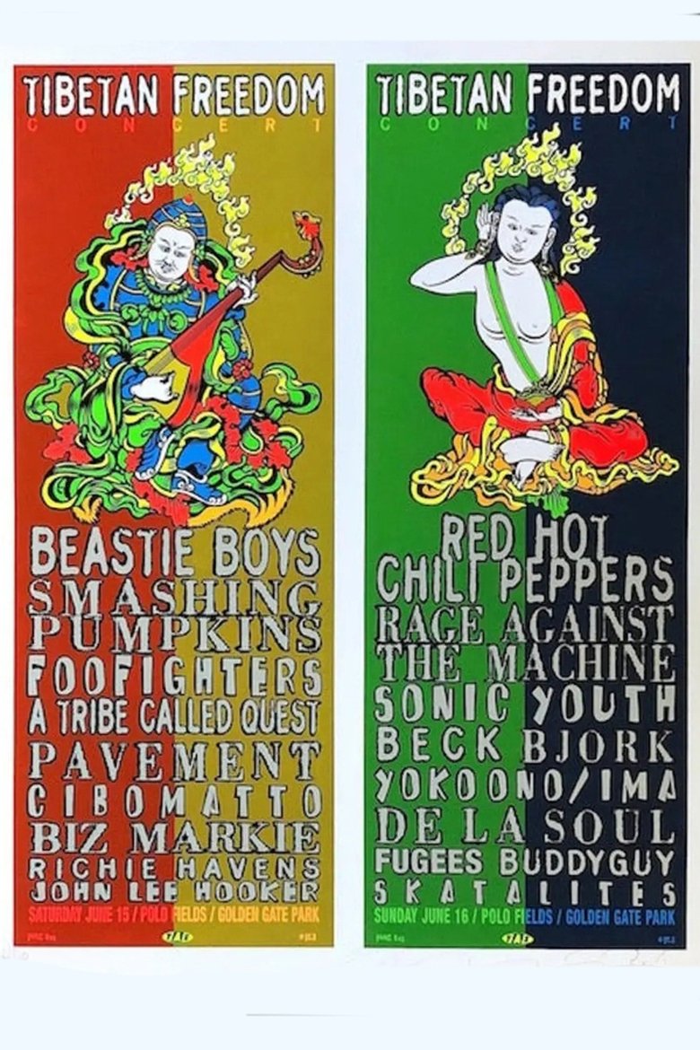 Poster of Foo Fighters: Tibetan Freedom Concert