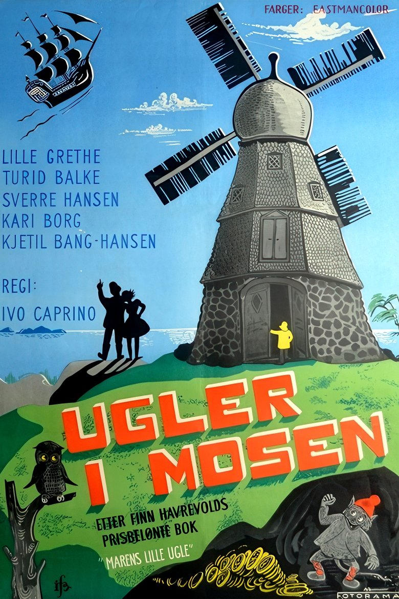 Poster of Owls in the Marsh