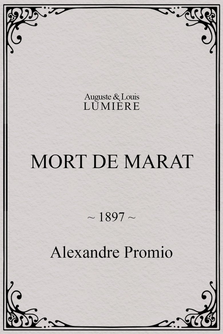 Poster of Death of Marat