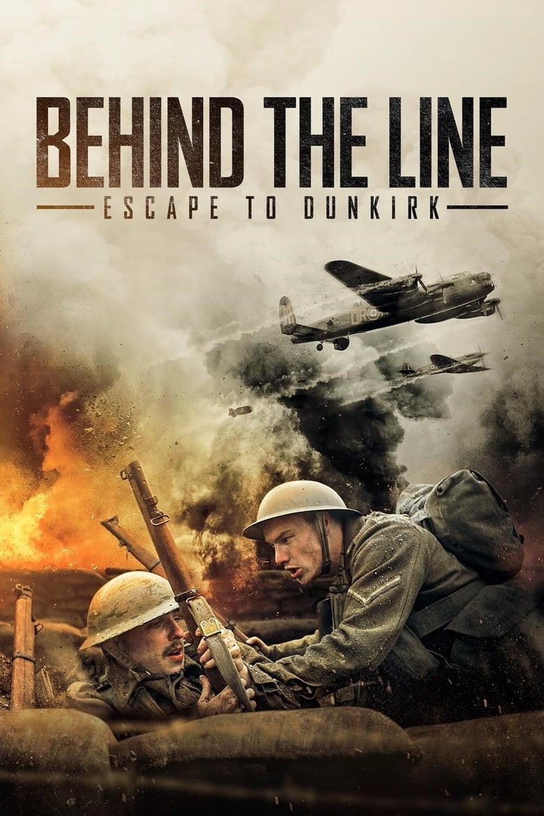 Poster of Behind the Line: Escape to Dunkirk