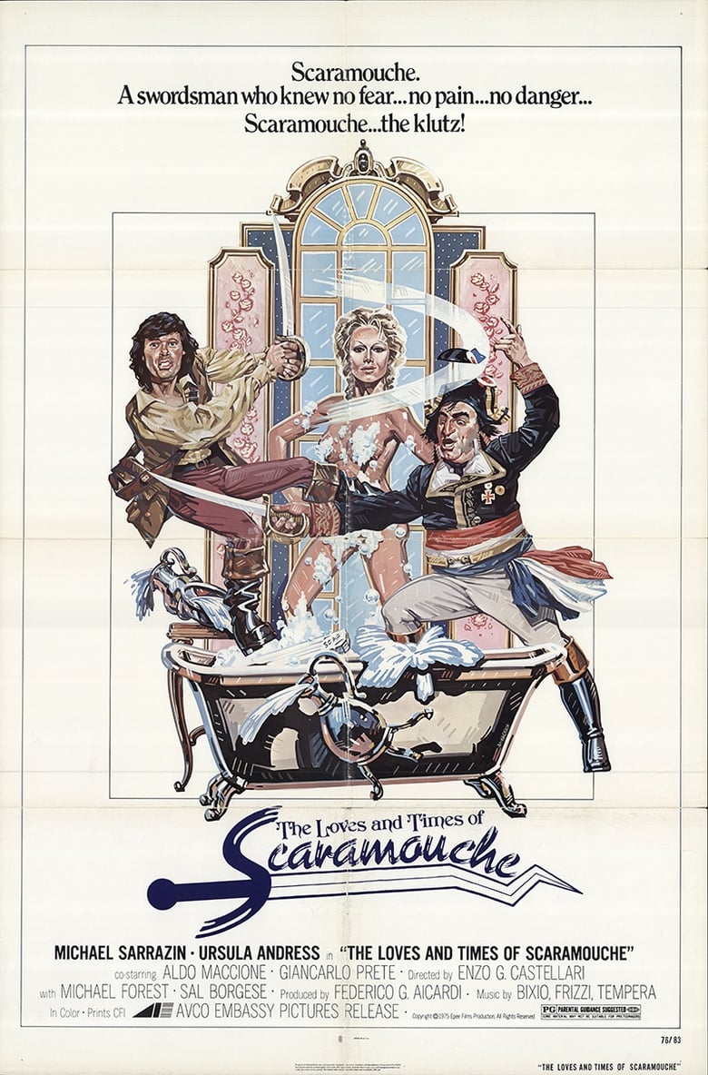Poster of The Loves and Times of Scaramouche