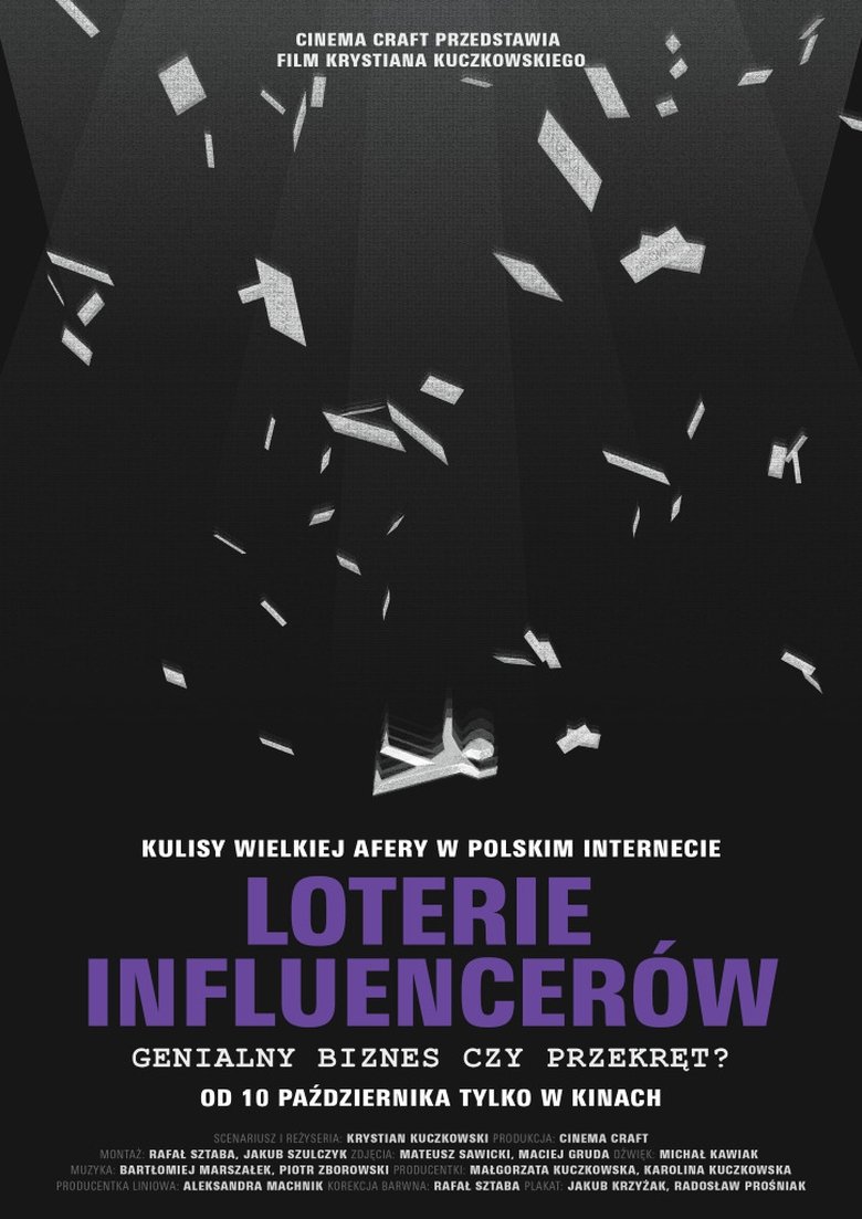 Poster of Loterie influencerów. Genialny biznes czy przekręt?