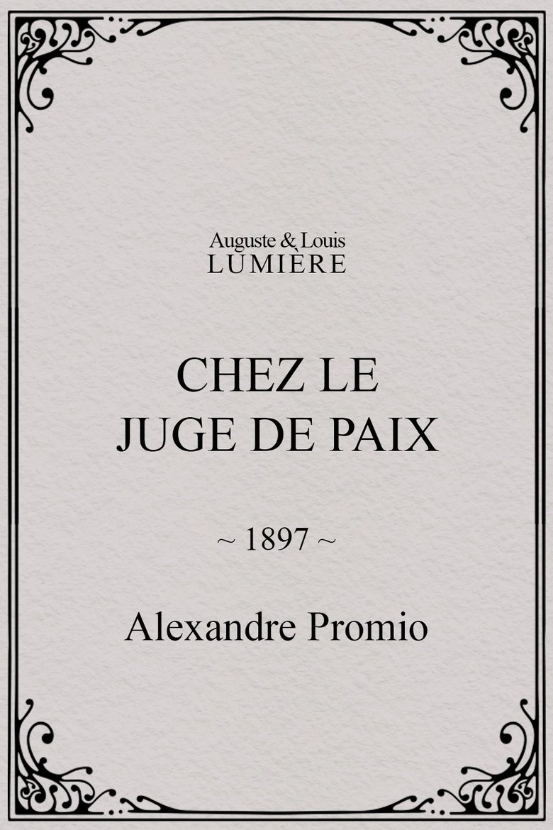 Poster of Chez le juge de paix