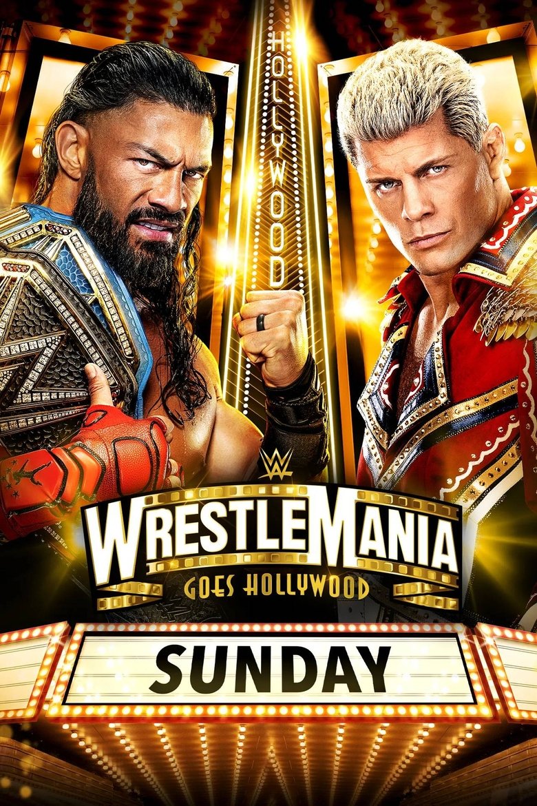 Poster of WrestleMania 39 Sunday