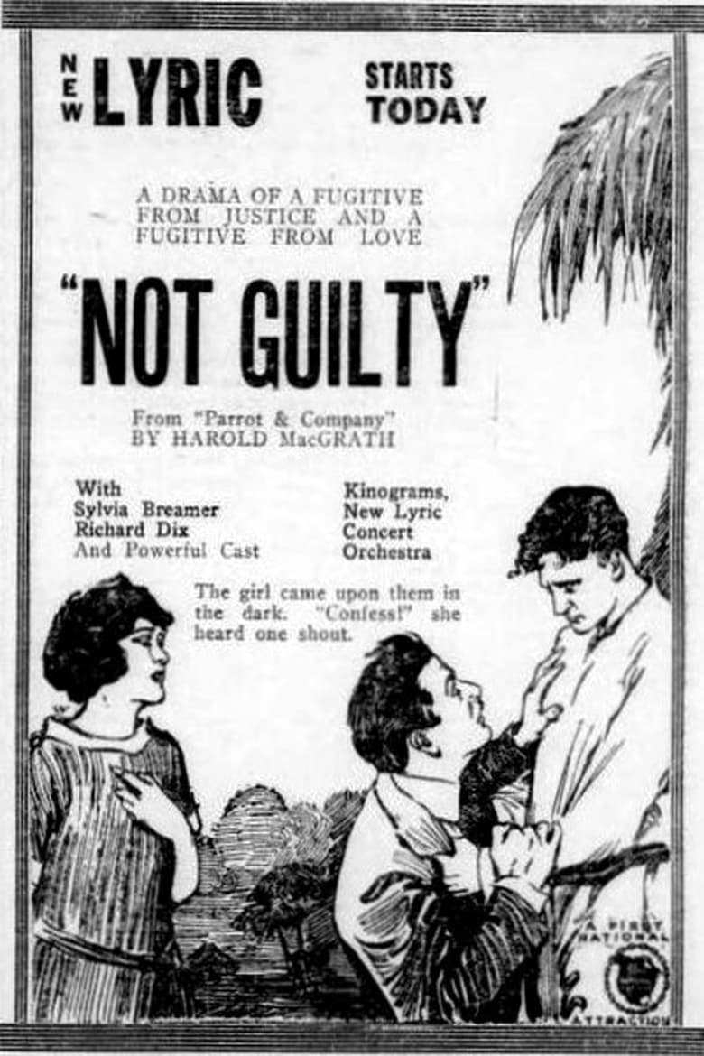 Poster of Not Guilty