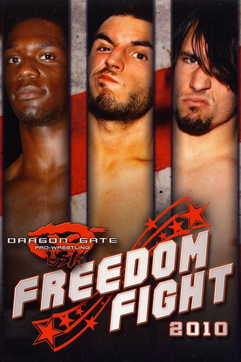 Poster of Dragon Gate USA Freedom Fight 2010