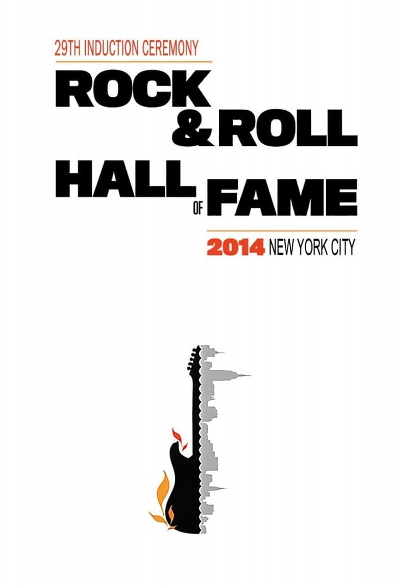 Poster of Rock and Roll Hall of Fame Induction Ceremony