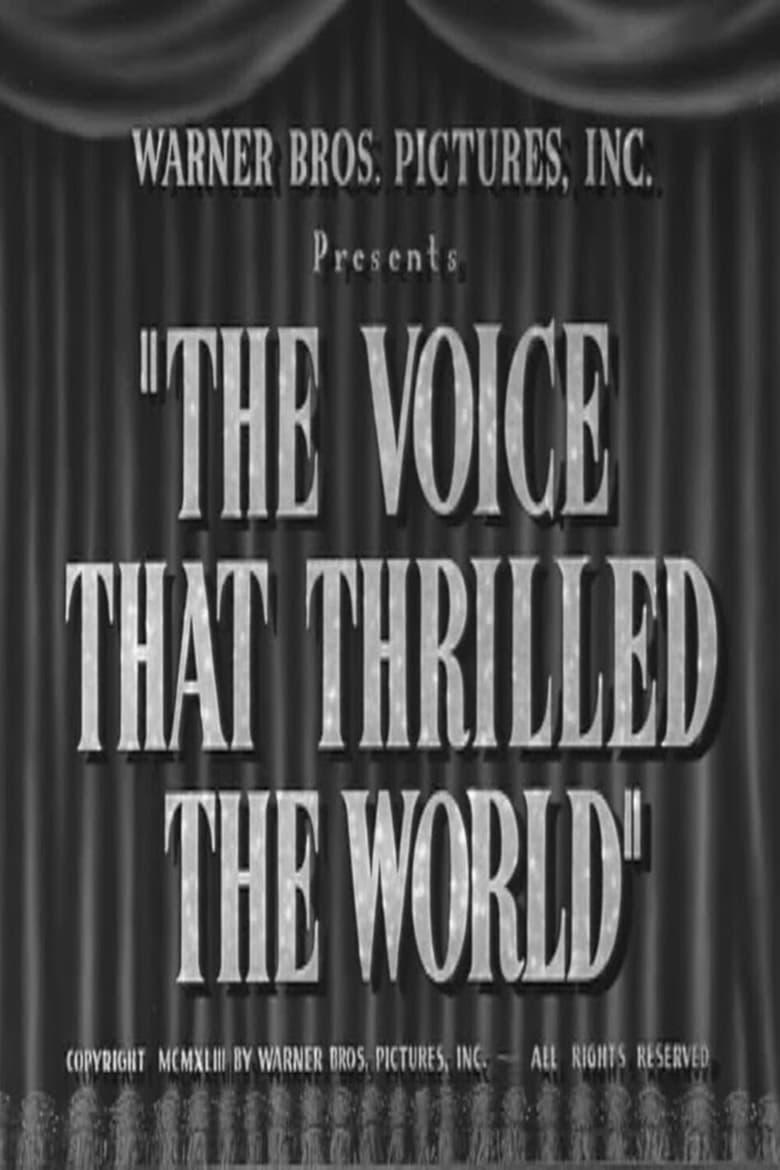 Poster of The Voice That Thrilled the World