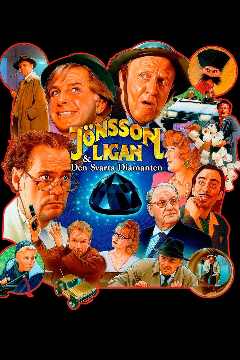 Poster of The Jönsson Gang & the Black Diamond