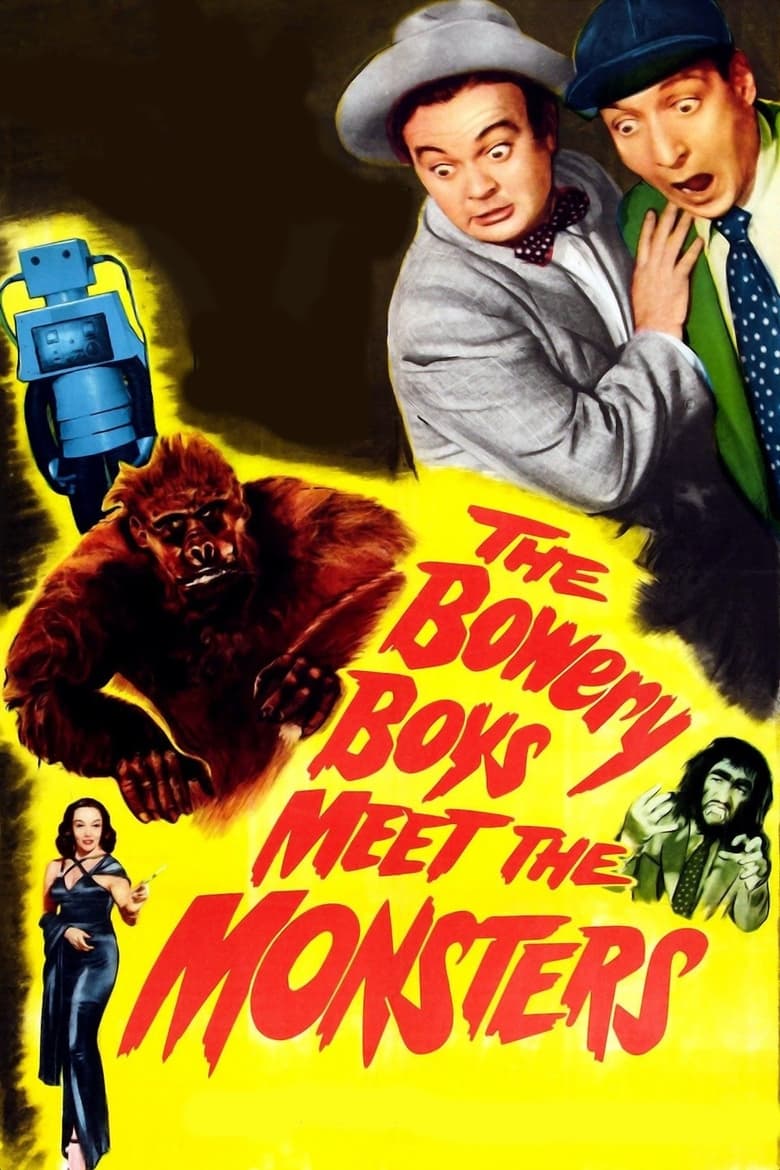 Poster of The Bowery Boys Meet the Monsters