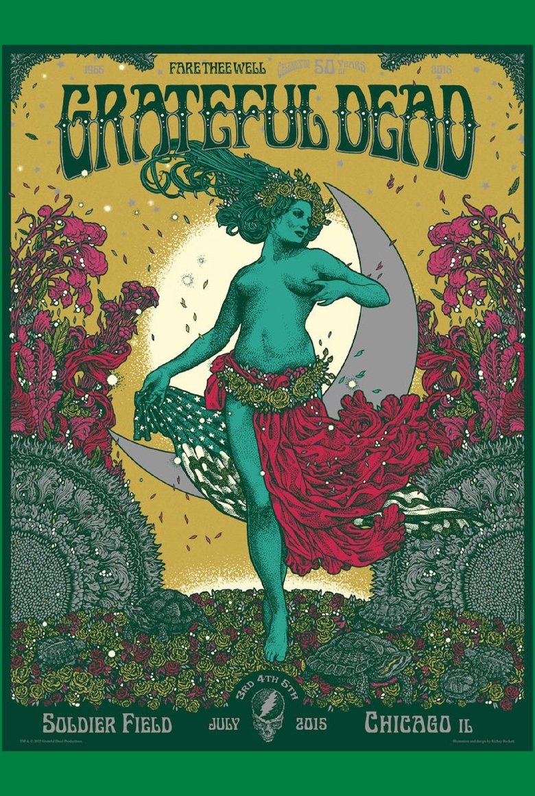Poster of Grateful Dead: Fare Thee Well - 50 Years of Grateful Dead (Chicago)