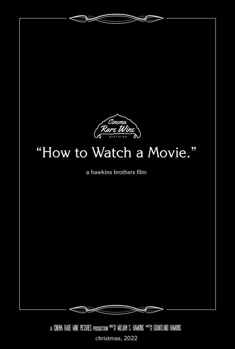 Poster of How to Watch a Movie