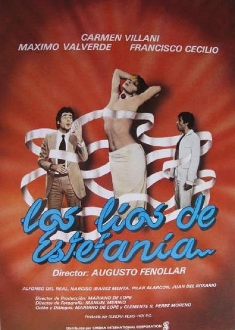 Poster of Los líos de Estefanía