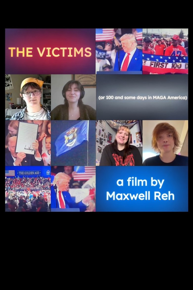 Poster of The Victims (or 100 and some days in MAGA America)