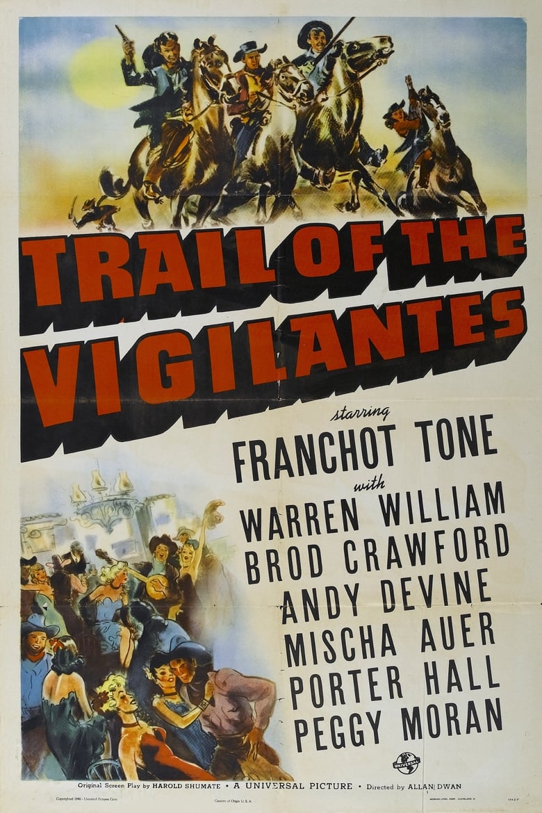 Poster of Trail of the Vigilantes
