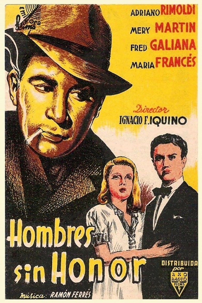 Poster of Hombres sin honor