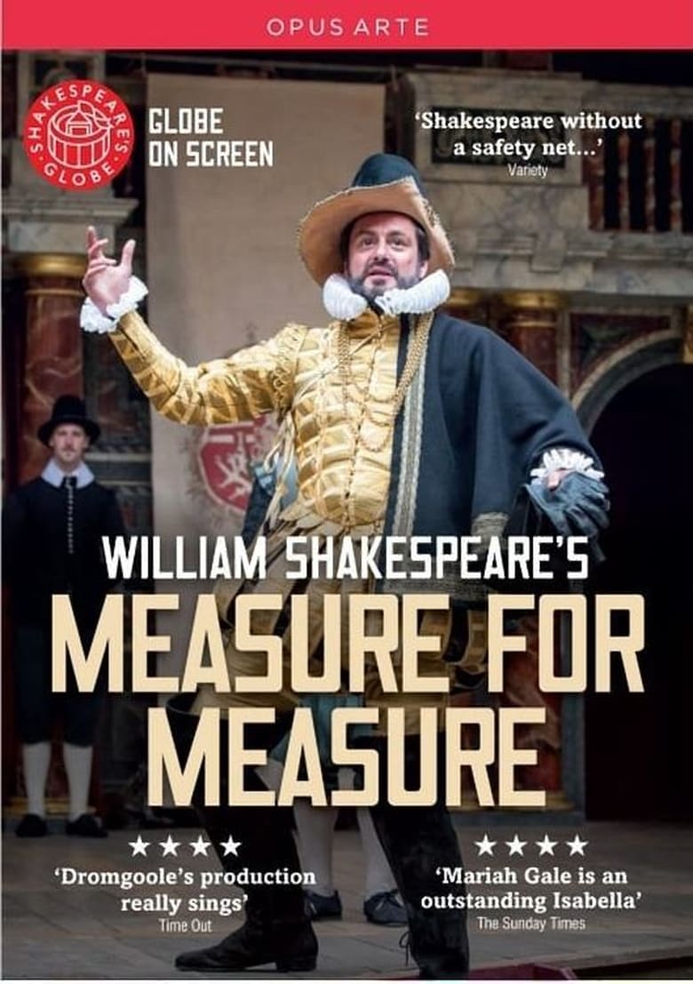 Poster of Measure for Measure - Live at Shakespeare's Globe