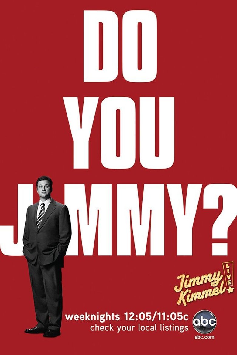 Poster of Cast and Crew in Jimmy Kimmel Live! - Episode 3 (Season 2 - Episode 3) - Episode 3