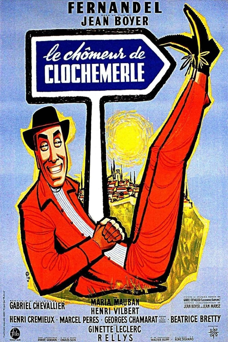 Poster of Le Chômeur de Clochemerle