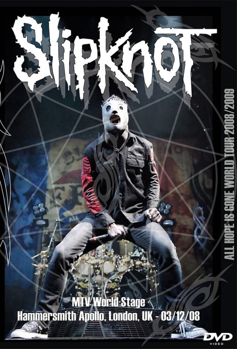 Poster of Slipknot: MTV World Stage