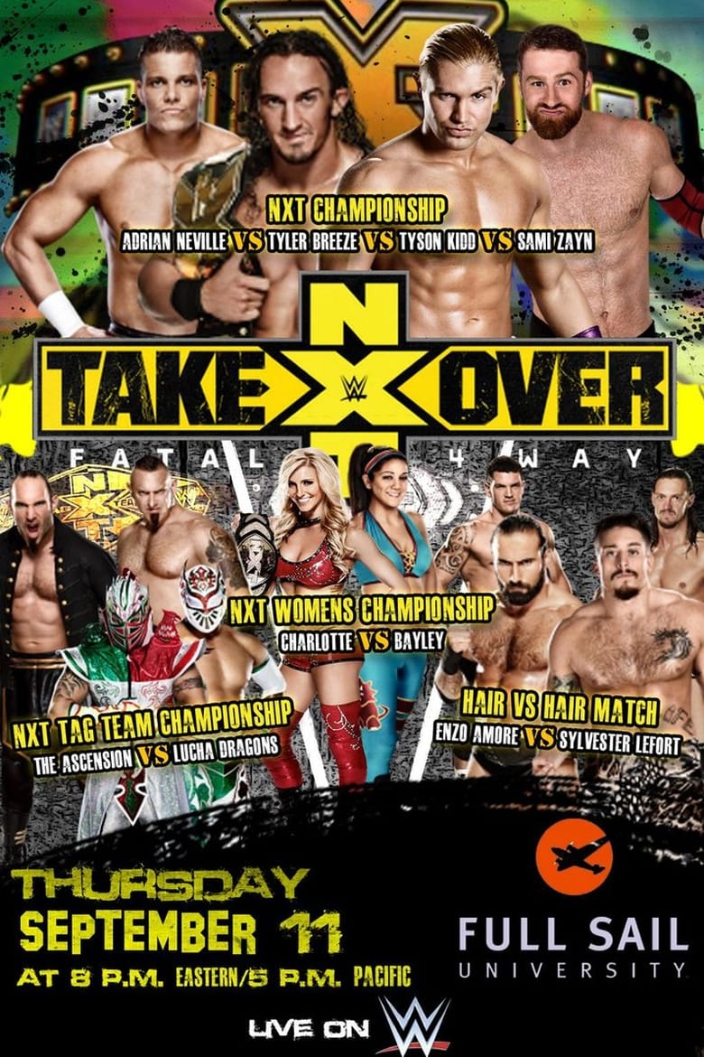 Poster of NXT TakeOver: Fatal 4-Way