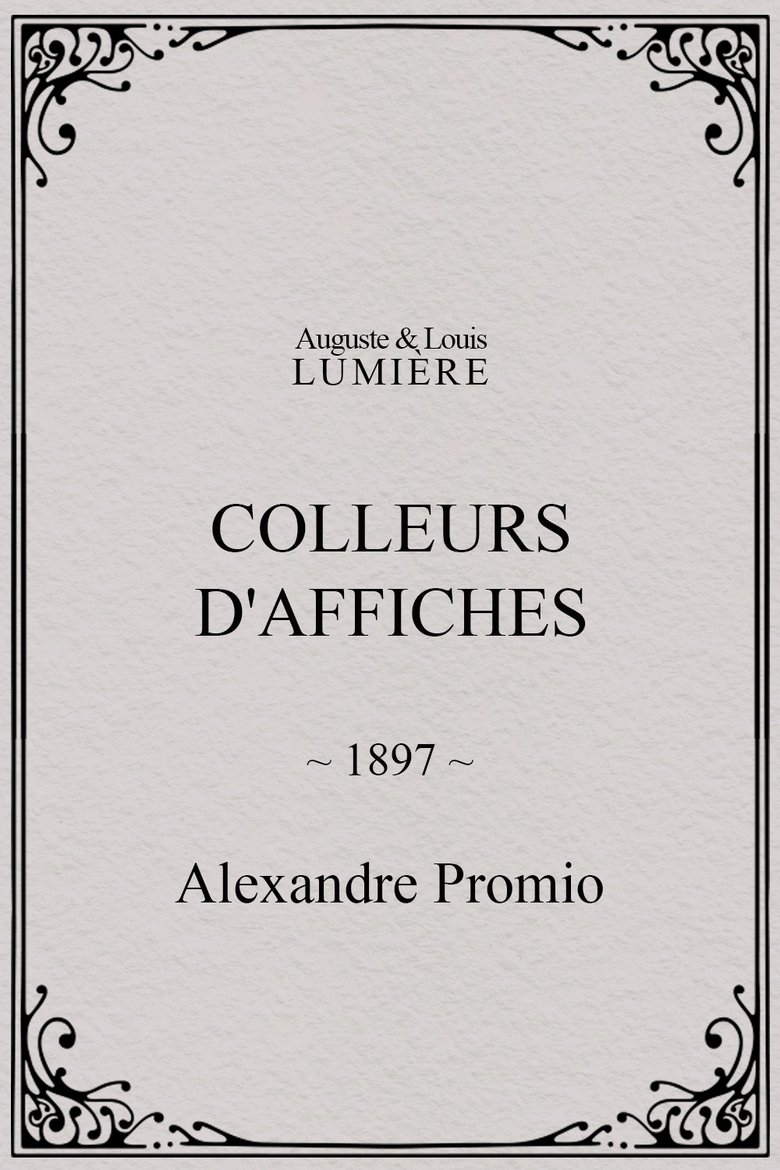 Poster of Colleurs d'affiches