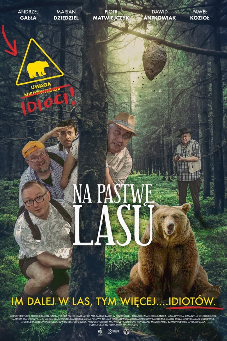 Poster of Na pastwę lasu