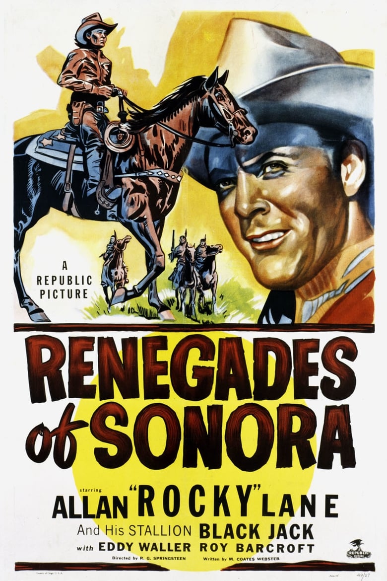 Poster of Renegades of Sonora