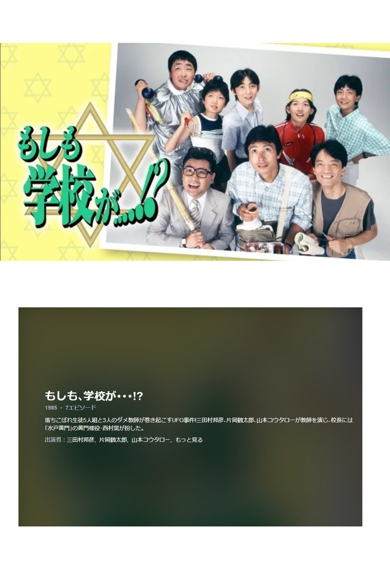 Poster of What if the school...?