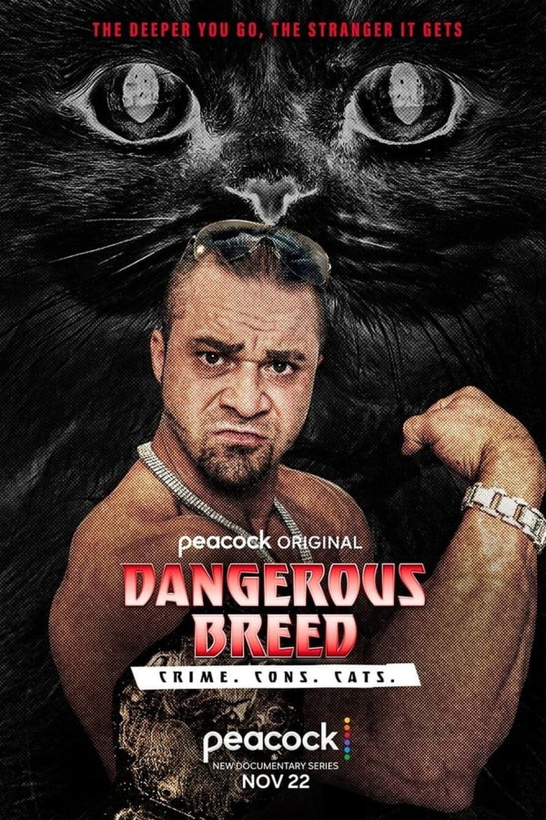 Poster of Dangerous Breed: Crime. Cons. Cats.
