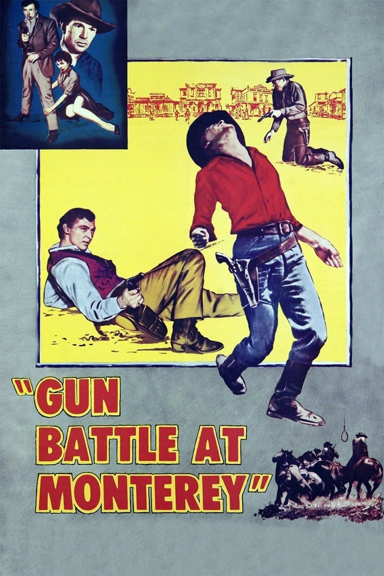 Poster of Gun Battle at Monterey