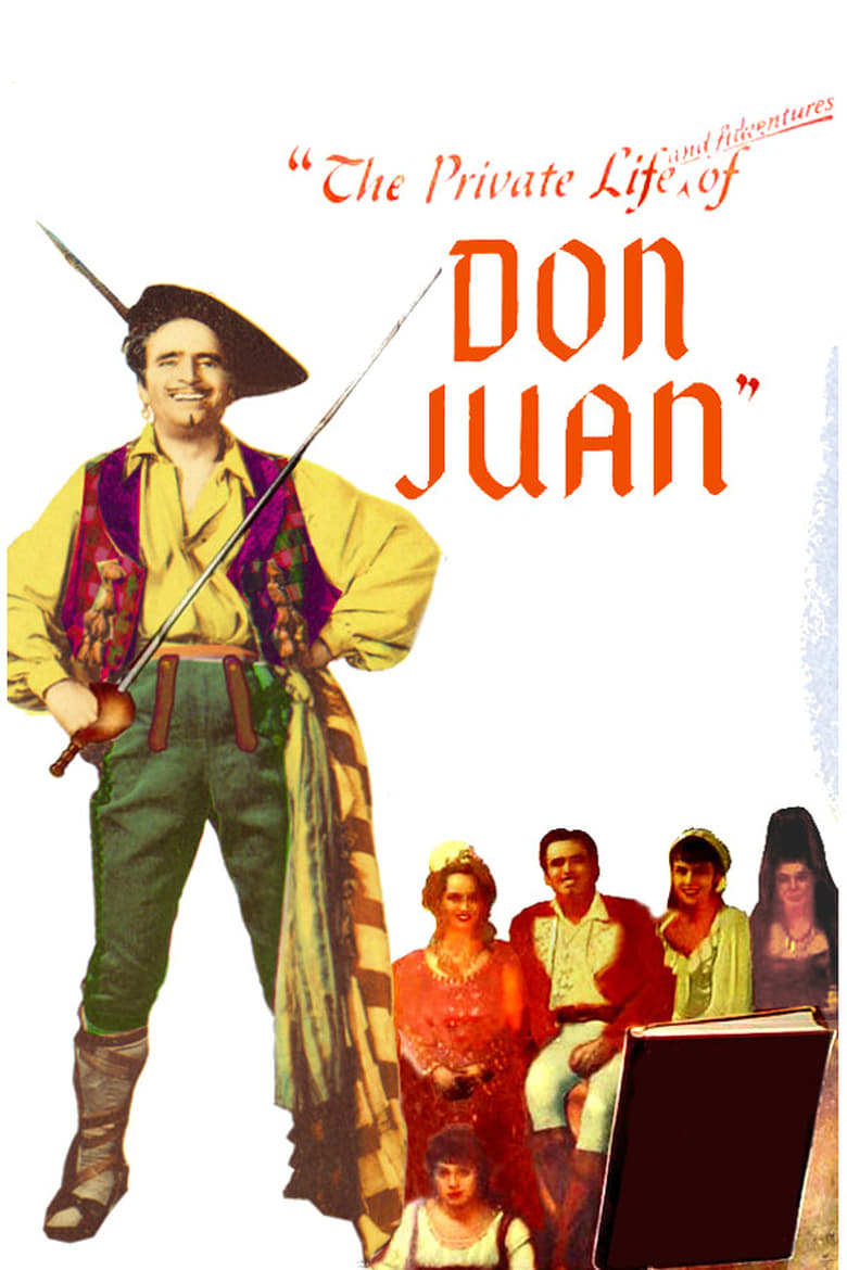 Poster of The Private Life of Don Juan