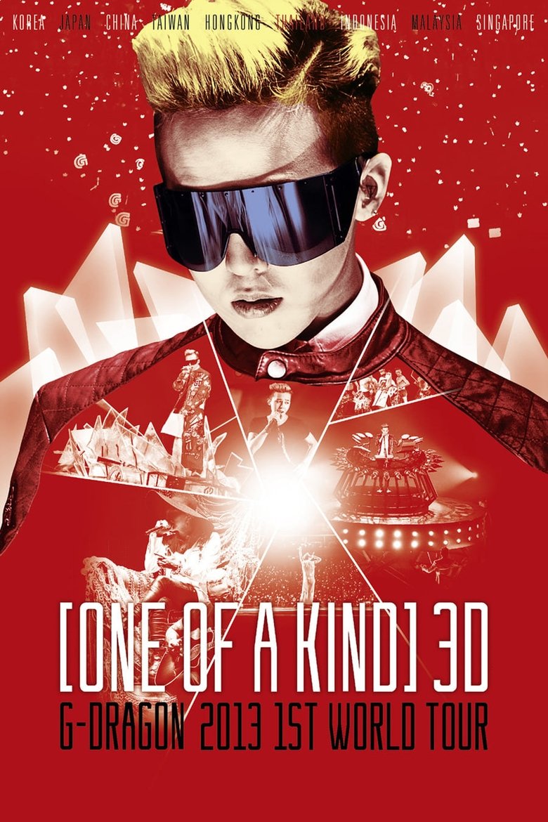 Poster of ONE OF A KIND 3D ; G-DRAGON 2013 1ST WORLD TOUR