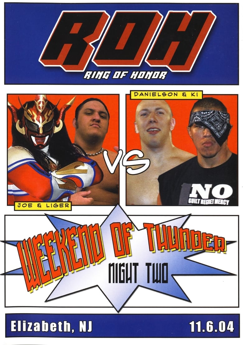 Poster of ROH: Weekend of Thunder - Night 2