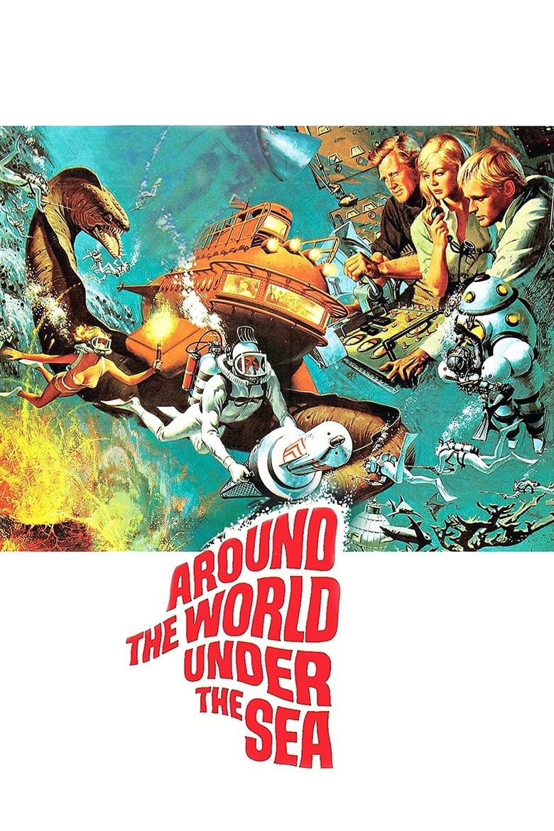 Poster of Around the World Under the Sea